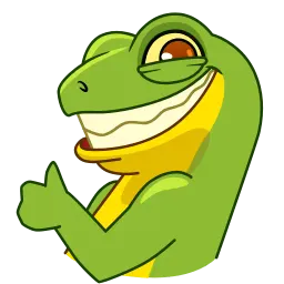 Ящер Стиви sticker 2