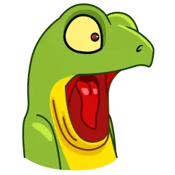 Ящер Стиви sticker 3