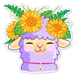 Стикер-Альпак sticker 2