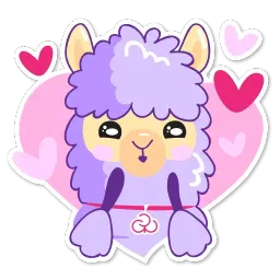 Стикер-Альпак sticker 4