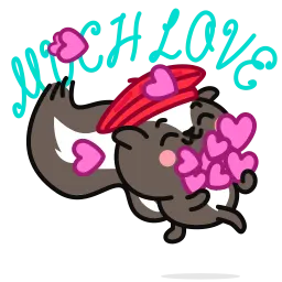 Вонючая любовь sticker 2