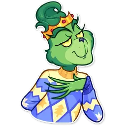 Гринч sticker 11