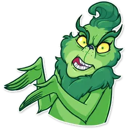Гринч sticker 12