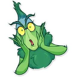 Гринч sticker 4