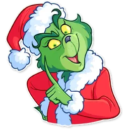 Гринч sticker 7
