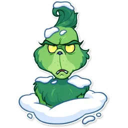 Гринч sticker 8