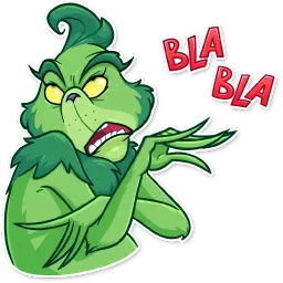 Гринч sticker 9