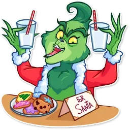 Гринч sticker 10
