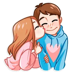 История любви sticker 11