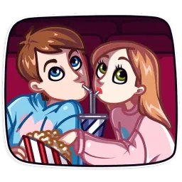 История любви sticker 12