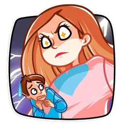 История любви sticker 8