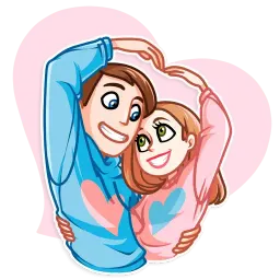 История любви sticker 9