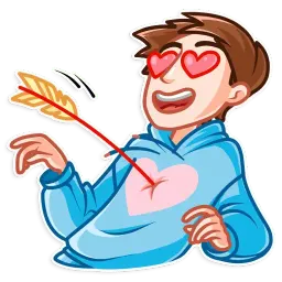 История любви sticker 10