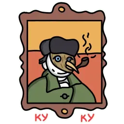 Странные птицы Telegram sticker pack