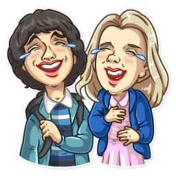 Очень странные дела Telegram sticker pack