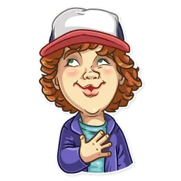 Очень странные дела sticker 12