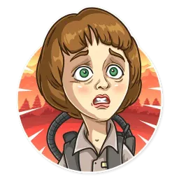 Очень странные дела sticker 3