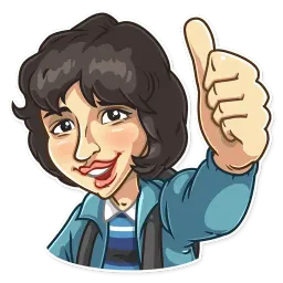 Очень странные дела sticker 4