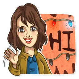 Очень странные дела sticker 5