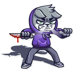 Street Cat sticker 12