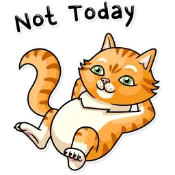 Полосатый кот sticker 12