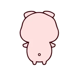 Глупая свинка sticker 3