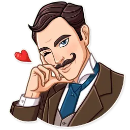 Джентльмен sticker 2