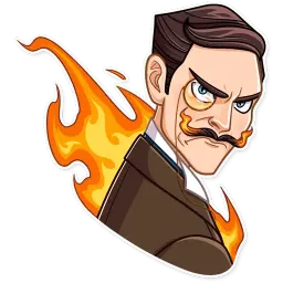 Джентльмен sticker 11