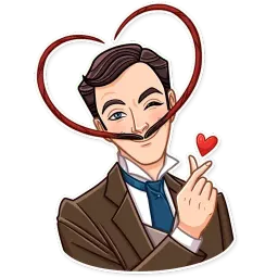 Джентльмен sticker 8