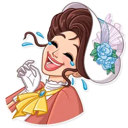Леди Telegram sticker pack
