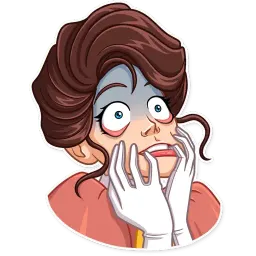 Леди sticker 4
