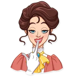 Леди sticker 8