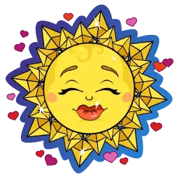 Солнце sticker 9
