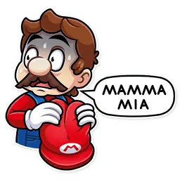 It's-a Me, Mario! sticker 4