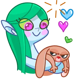 Болотная девочка sticker 2