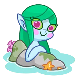 Болотная девочка sticker 3