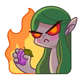 Болотная девочка sticker 6