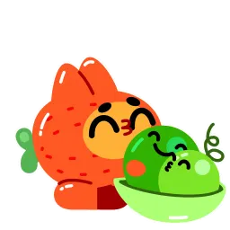 Сладкая морковка sticker 11
