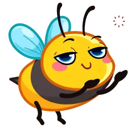 Пчёлка sticker 2
