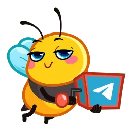Пчёлка sticker 3