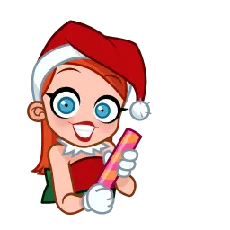 Милая Санта sticker 6