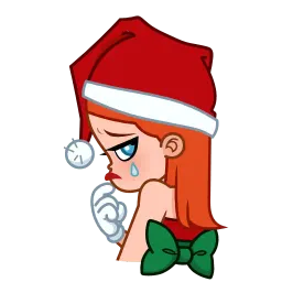 Милая Санта sticker 10