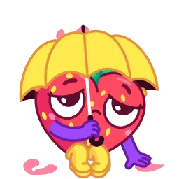 Сладкая клубничка sticker 11