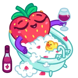 Сладкая клубничка sticker 12