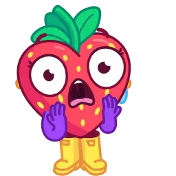 Сладкая клубничка sticker 4