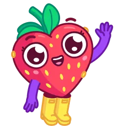 Сладкая клубничка sticker 5