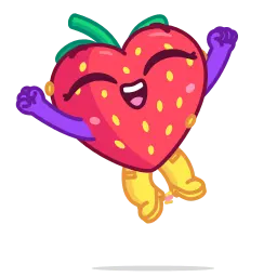 Сладкая клубничка sticker 8