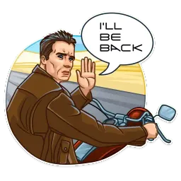 Терминатор sticker 4