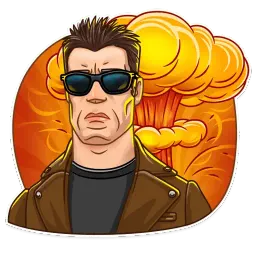 Терминатор sticker 5