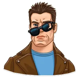 Терминатор sticker 7